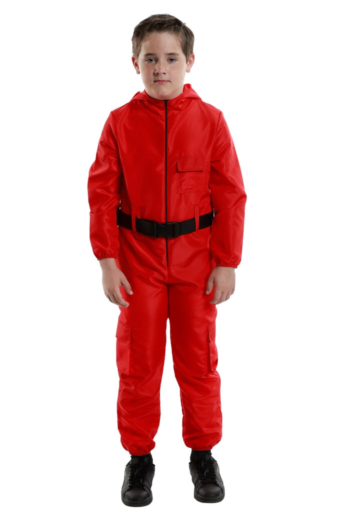 The Game Kids Red Jumpsuit - Party Australia