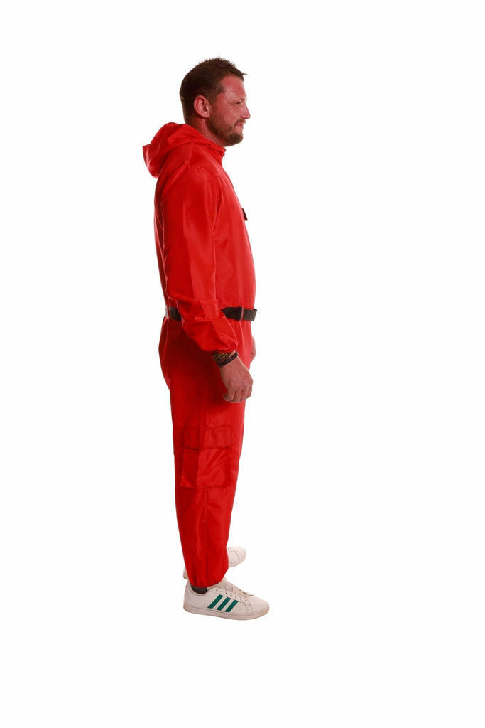The Game Red Adult Jumpsuit - Party Australia