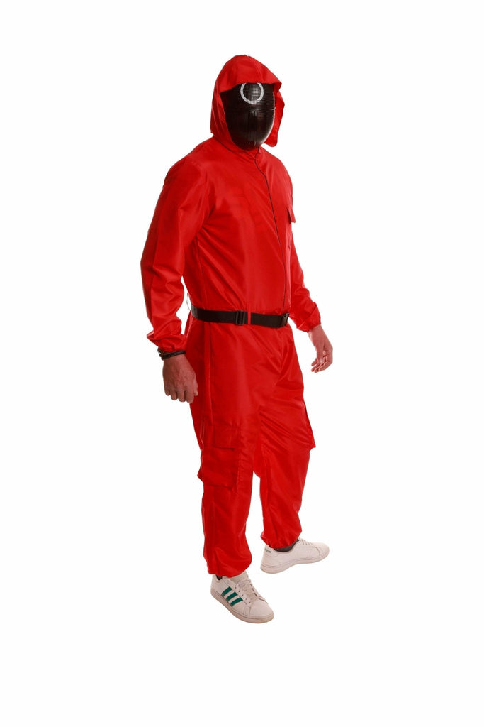 The Game Red Adult Jumpsuit - Party Australia