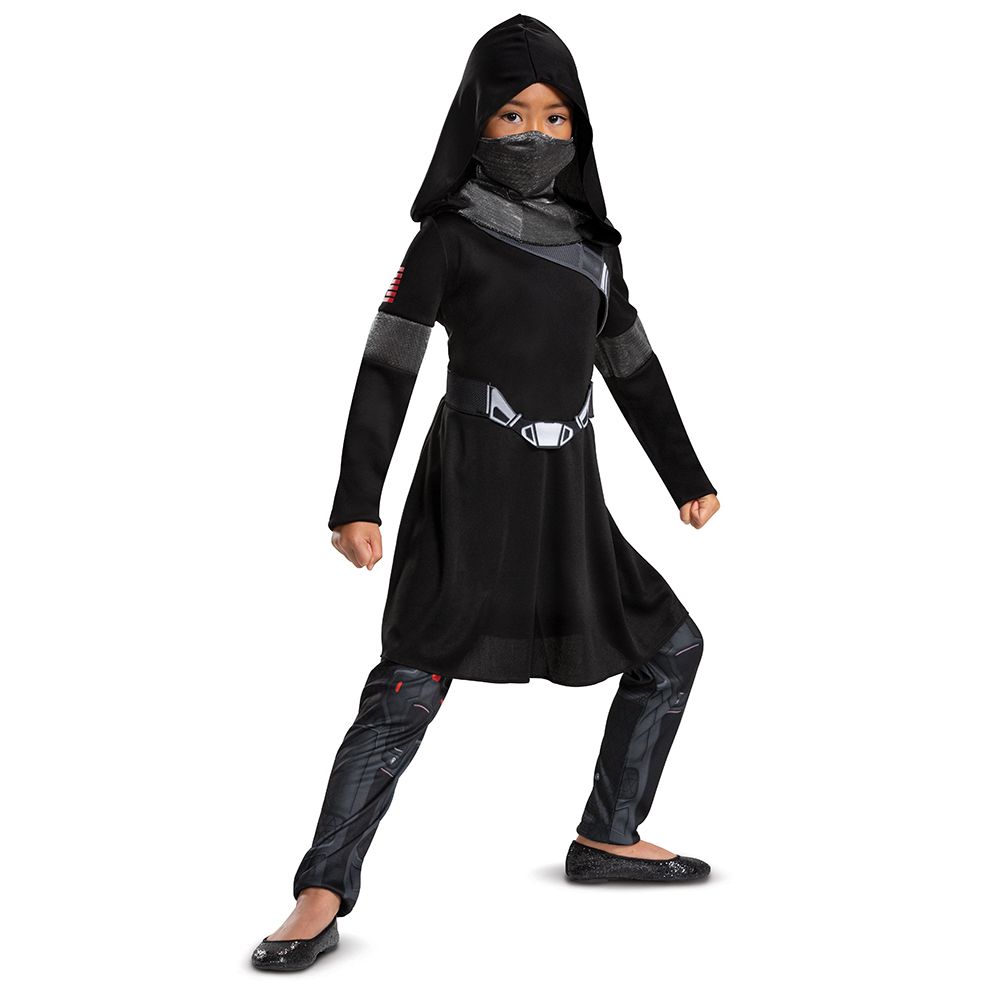 Snake Eyes Girls Classic Costume Disguise