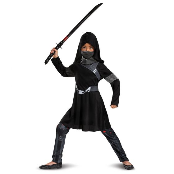 Snake Eyes Girls Classic Costume Disguise