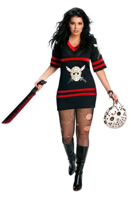 Jason Voorhees Sexy Costume Plus