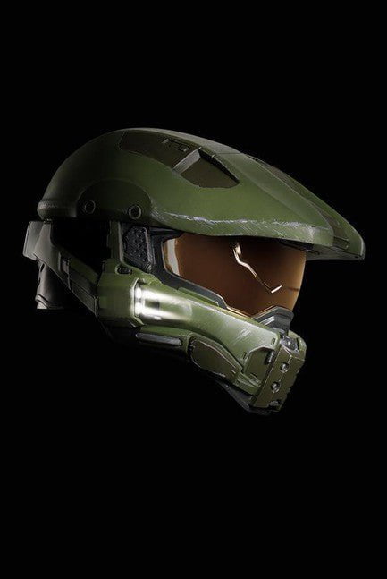 Master Chief Adult Light-Up Deluxe Helmet - Costume Market