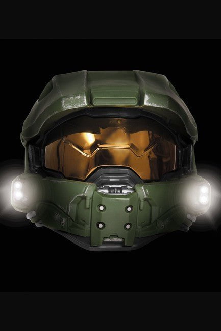 Master Chief Adult Light-Up Deluxe Helmet - Costume Market