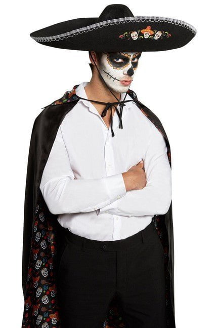 Day of the Dead Sombrero Adult