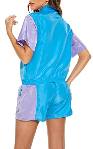Women Retro 80's 2 Piece Track Suit Costumes Online Australia