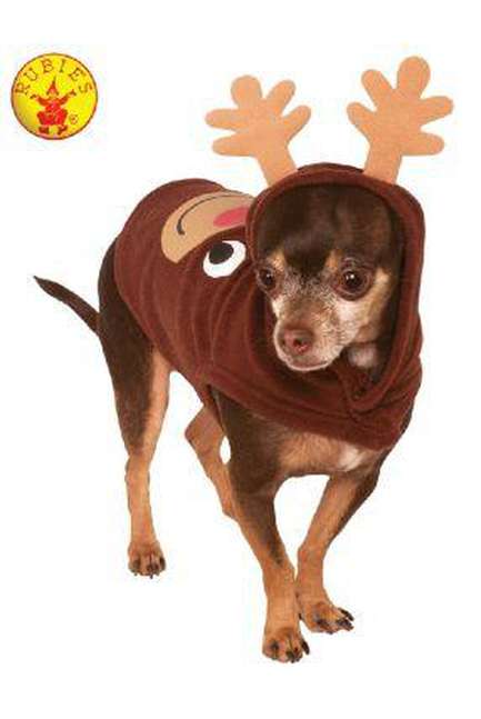 Reindeer Hoodie Pet Costume