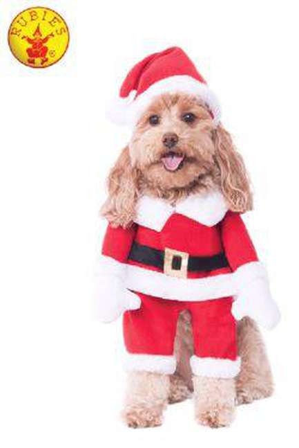 Walking Santa Deluxe Pet Costume