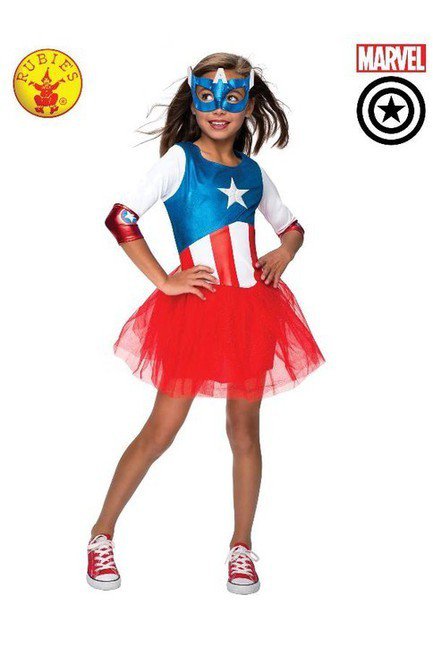American Dream Metallic Child Costume