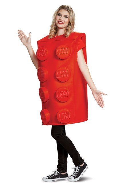 Red Brick Adult Costume - Costume Market