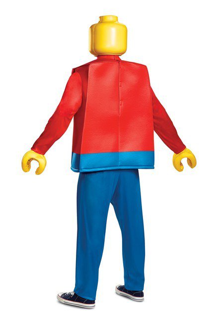 Lego Guy Deluxe Adult Costume - Costume Market
