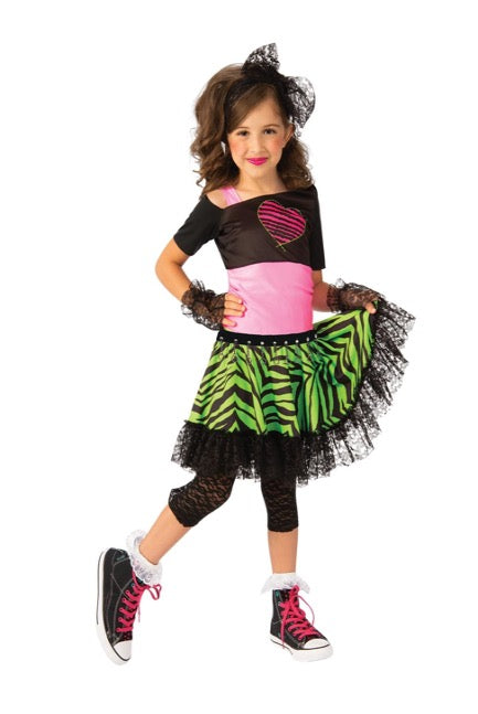 80s Material Girl Child Costume - Costume Market