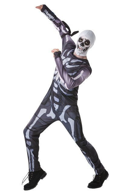 Skull Trooper Classic Teen Jumpsuit - Costume Market
