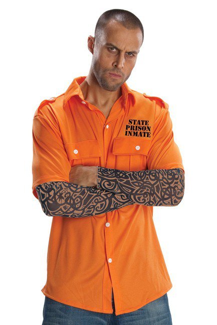 Prisoner Adult Costume - Costume Market