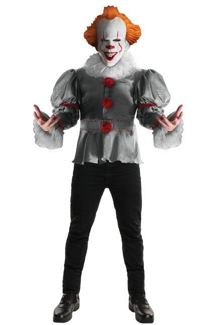 Pennywise 'IT' Deluxe Adult Costume - Costume Market