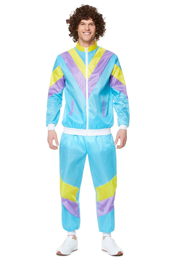 Blue Shell Suit for Men Karnival