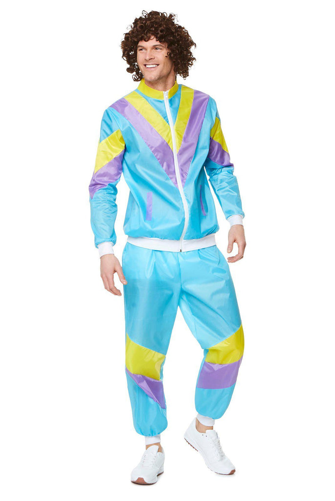 Blue Shell Suit for Men Karnival