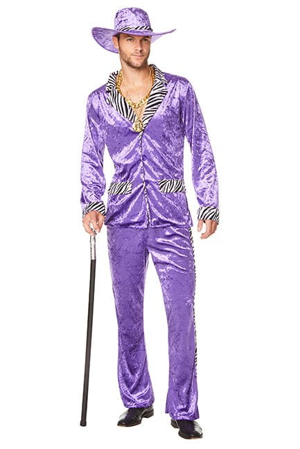 80's Pimp Suit Purple Karnival