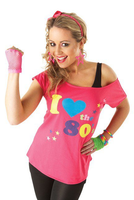 I Love the 80's T-Shirt - Costume Market