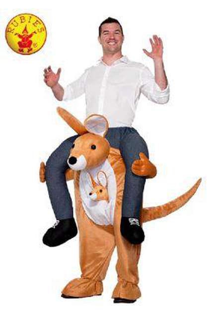 Kangaroo Piggy Back Costume, Adult