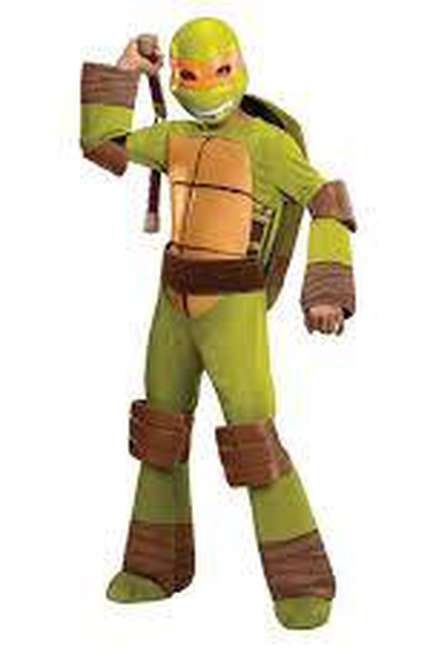 Ninja Turtles Childrens Costumes - Michelangelo