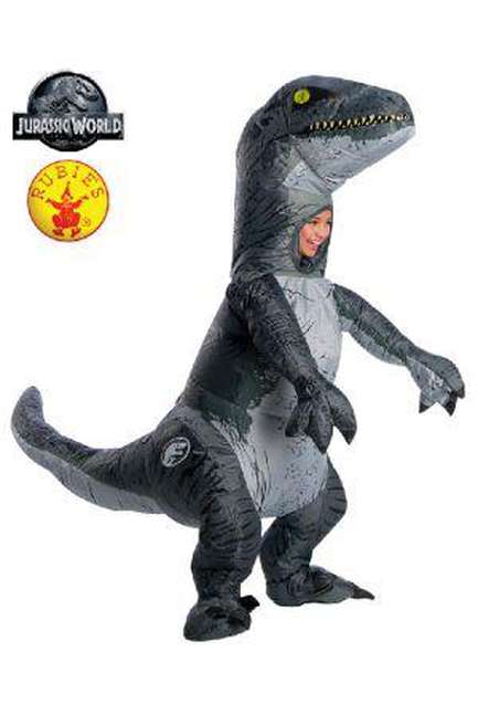Velociraptor Blue Inflatable Costume, Child - Costumes Online Australia ...