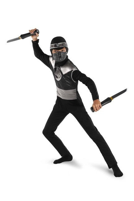 Dark Raven Ninja Classic Costume - Party Australia