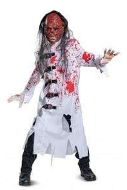 Demented Doctor Deluxe Costume Tweens - Party Australia