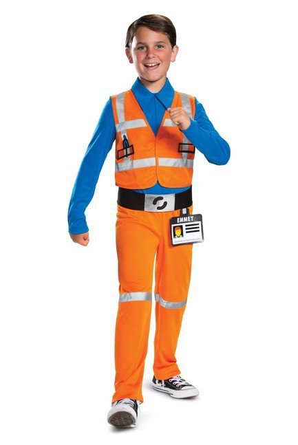 Emmet Classic Jumpsuit Inspired Costume - Party Australia