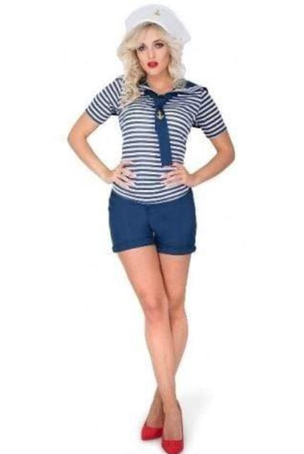 Flirty Sailor Costume - Party Australia