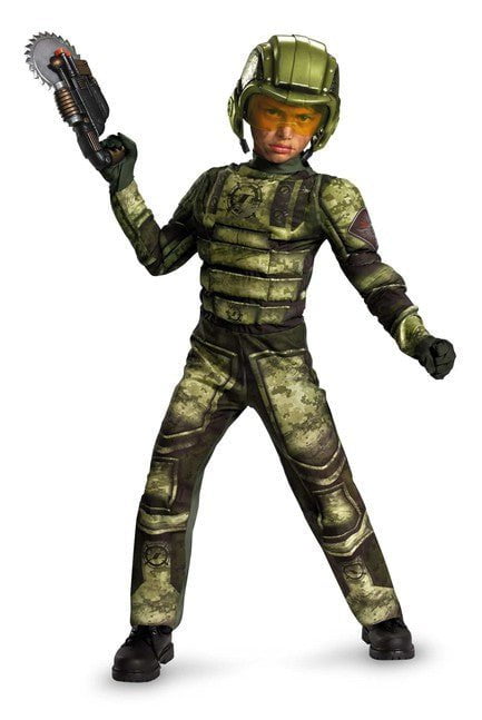 Foot Soldier Classic Muscle Costume - Party Australia