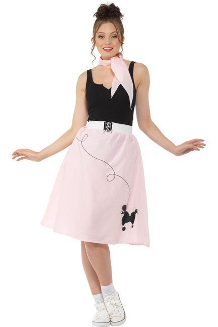 Light Pink Poodle Skirt and Necktie - Party Australia