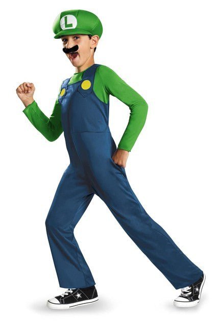 Luigi Classic Costume Child - Party Australia