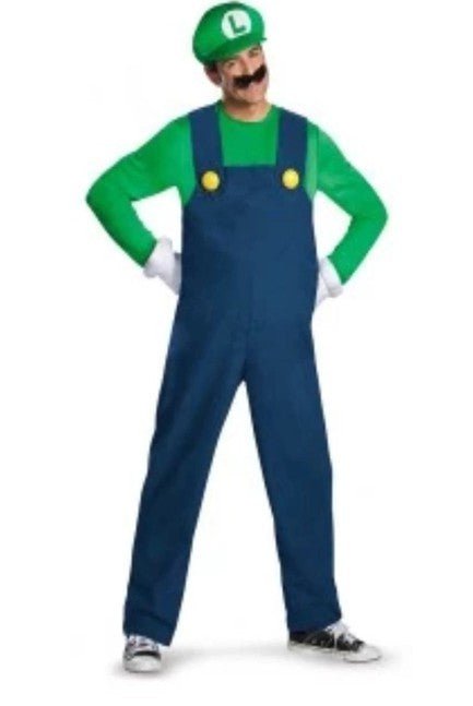 Luigi Deluxe Adult Costume - Party Australia