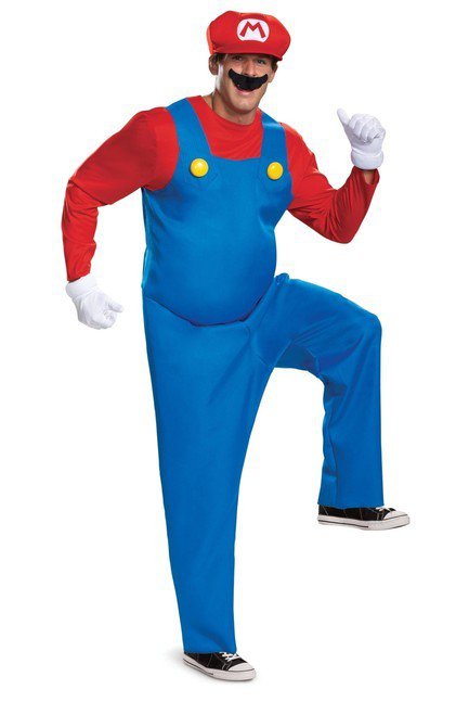Mario Deluxe Adult (2019) Costume - Party Australia