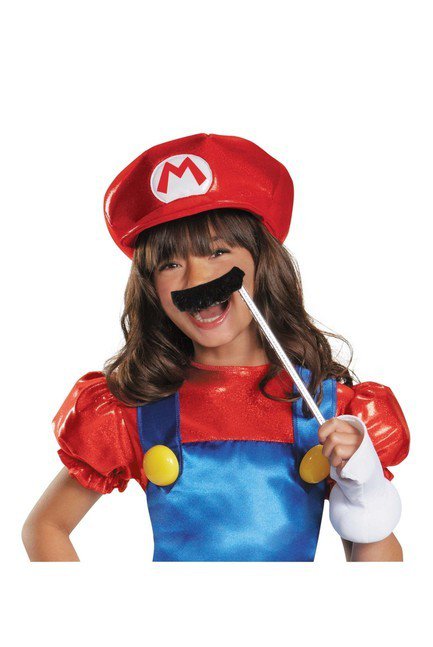 Mario Skirt Version Child Costume - Party Australia