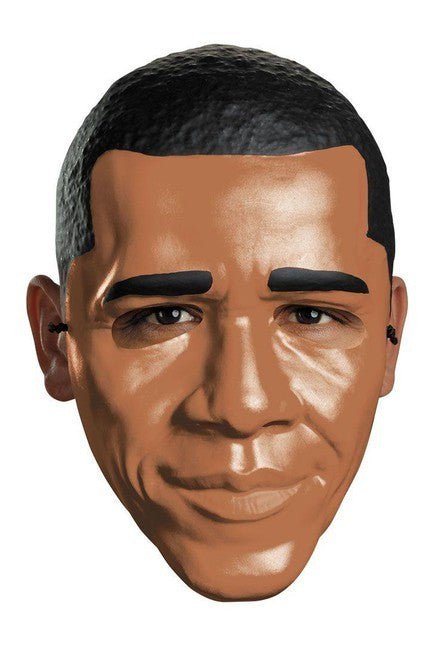 Obama Vacuform Half Mask - Party Australia