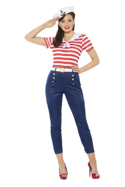 Pitches Sailor Costume - Party Australia