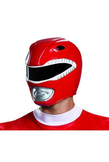 Red Ranger Adult Helmet - Party Australia