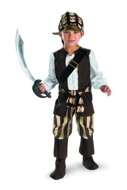 Rouge Pirate Toddler Costume - Party Australia