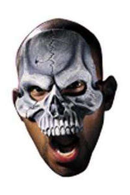 Skull - Adult Vinyl Chinese Mask - Party Australia