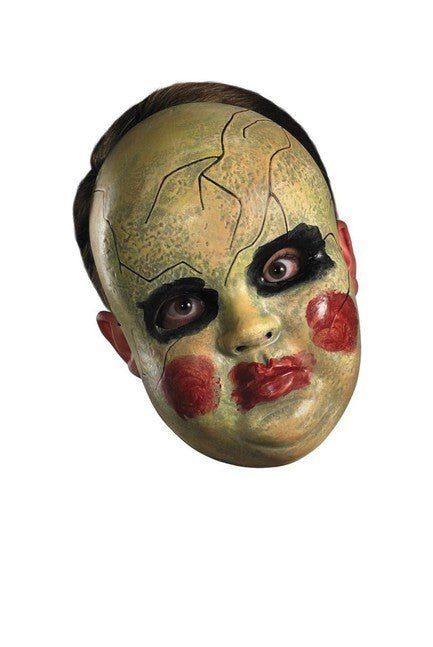 Smeary Doll Face Adult Mask - Party Australia