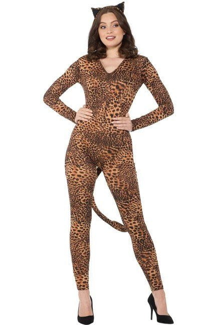 Snow Leopard Cat Suit - Party Australia