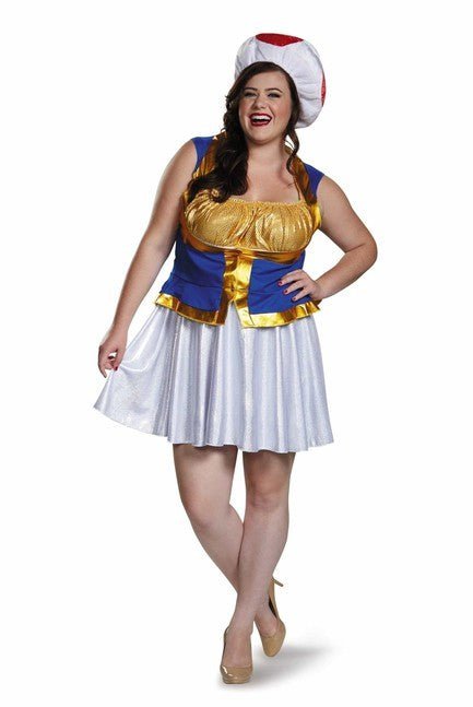 Toad Female Version Costume - Party Australia